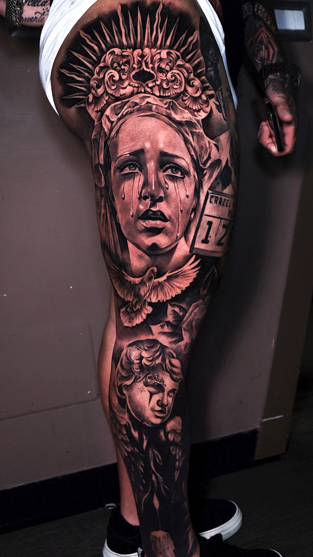 realistic Vinz art tattoos salerno